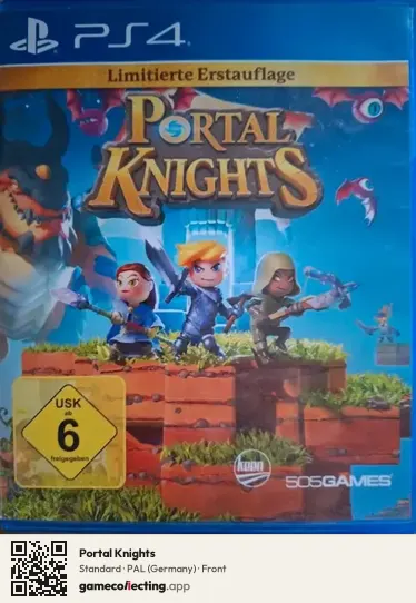 Portal Knights PlayStation 4, Germany box front