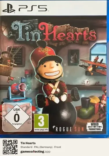 Tin Hearts PlayStation 5, Germany box front