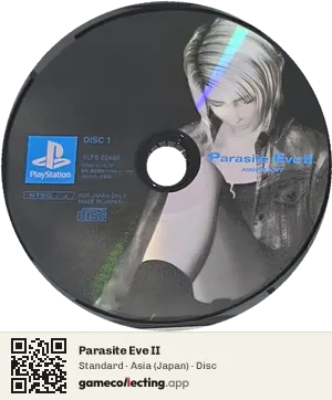 Parasite Eve II PlayStation, Asia disc