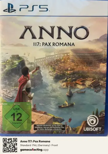 Anno 117: Pax Romana PlayStation 5, Germany box front