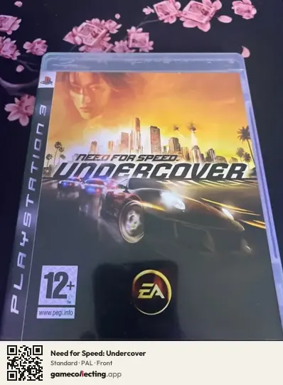Need for Speed: Undercover PlayStation 3, PAL box front