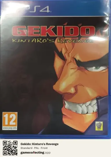 Gekido: Kintaro's Revenge PlayStation 4, PAL box front