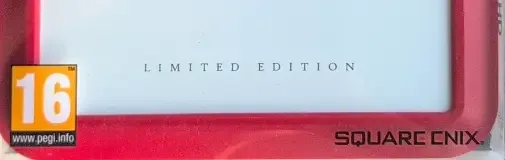 Final Fantasy Type-0 HD, the PEGI square on its front