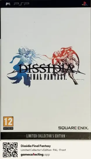 Dissidia Final Fantasy PlayStation Portable, PAL box front