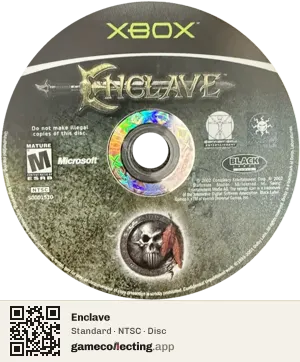Enclave Xbox, NTSC disc