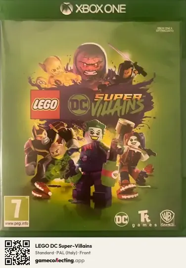 LEGO DC Super-Villains Xbox One, Italy box front