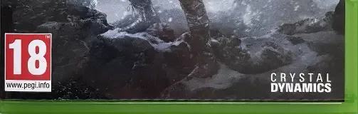 Rise of the Tomb Raider, the PEGI square on its front