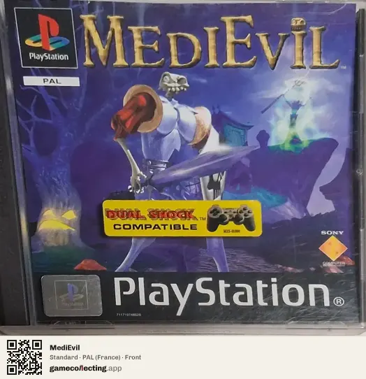 MediEvil PlayStation, France box front
