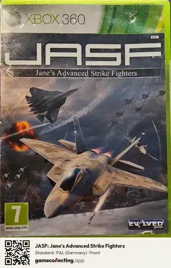 JASF: Jane's Advanced Strike Fighters Xbox 360, Germany box front