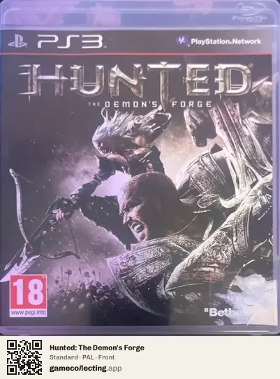 Hunted: The Demon's Forge PlayStation 3, PAL box front
