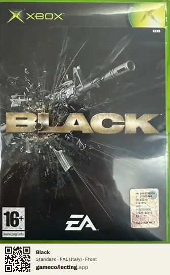 Black Xbox, Italy box front