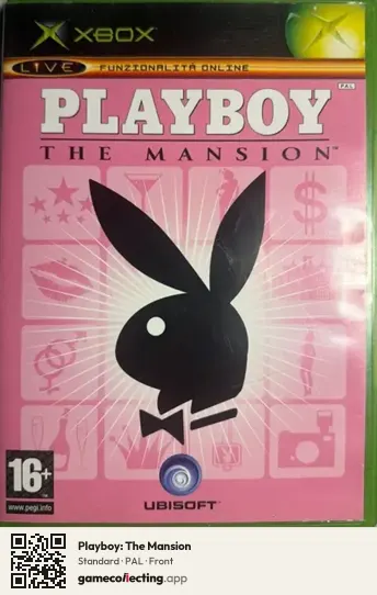 Playboy: The Mansion Xbox, PAL box front