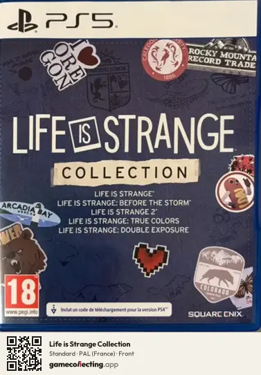 Life is Strange Collection PlayStation 5, France box front