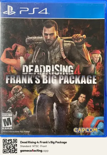 Dead Rising 4: Frank's Big Package PlayStation 4, NTSC box front
