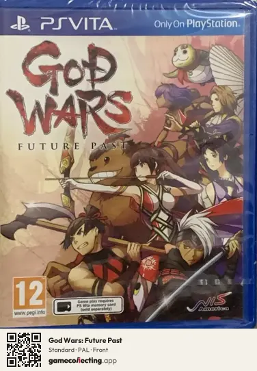God Wars: Future Past PlayStation Vita, PAL box front