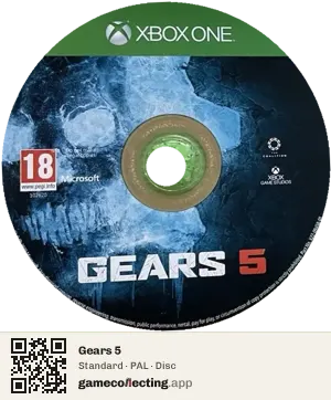 Gears 5 Xbox One, PAL disc