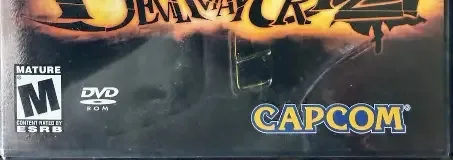 Devil May Cry 2, the ESRB box on its front