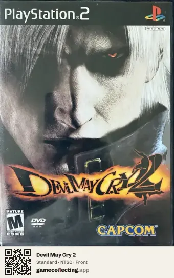 Devil May Cry 2 PlayStation 2, NTSC box front