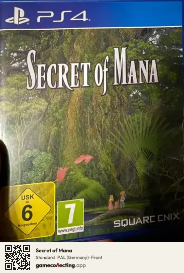 Secret of Mana PlayStation 4, Germany box front
