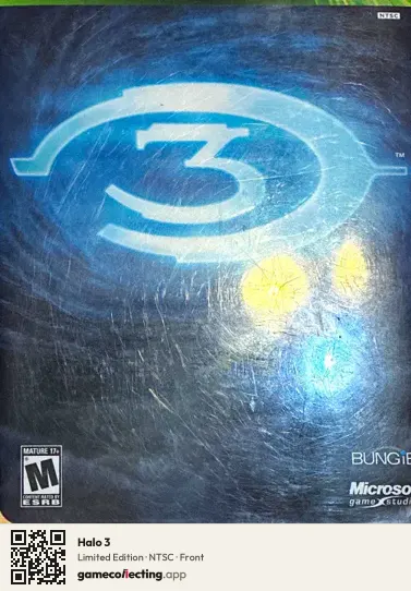 Halo 3 Xbox 360, NTSC box front