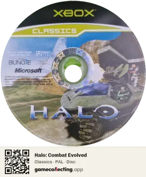 Halo: Combat Evolved Xbox, PAL disc