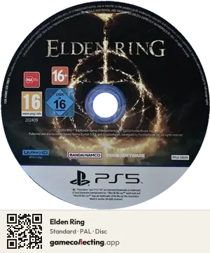 Elden Ring PlayStation 5, PAL disc