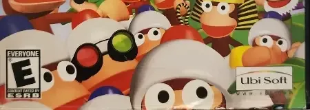Ape Escape 2, the ESRB box on its front