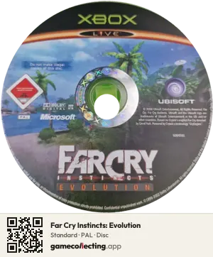 Far Cry Instincts: Evolution Xbox, PAL disc