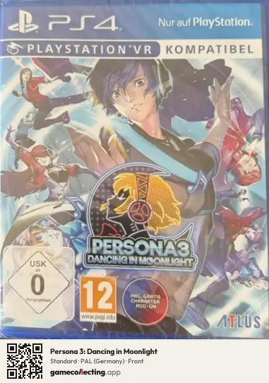 Persona 3: Dancing in Moonlight PlayStation 4, Germany box front