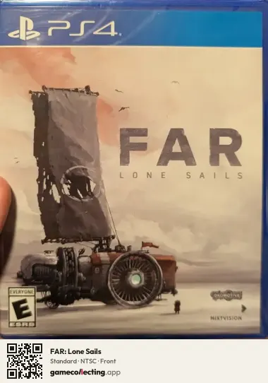 FAR: Lone Sails PlayStation 4, NTSC box front