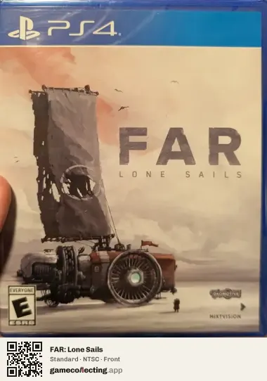 FAR: Lone Sails PlayStation 4, NTSC box front