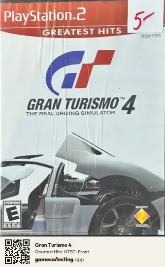 Gran Turismo 4 PlayStation 2, NTSC box front