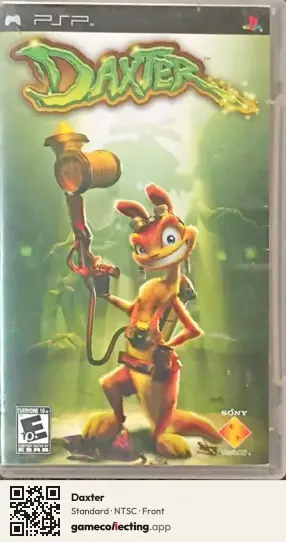 Daxter PlayStation Portable, NTSC box front