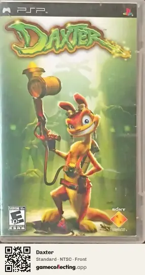 Daxter PlayStation Portable, NTSC box front