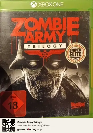 Zombie Army Trilogy Xbox One, Germany box front