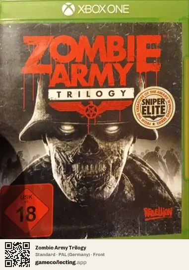 Zombie Army Trilogy Xbox One, Germany box front