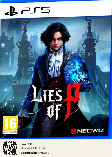 Lies of P PlayStation 5, PAL box front