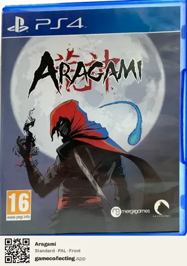 Aragami PlayStation 4, PAL box front