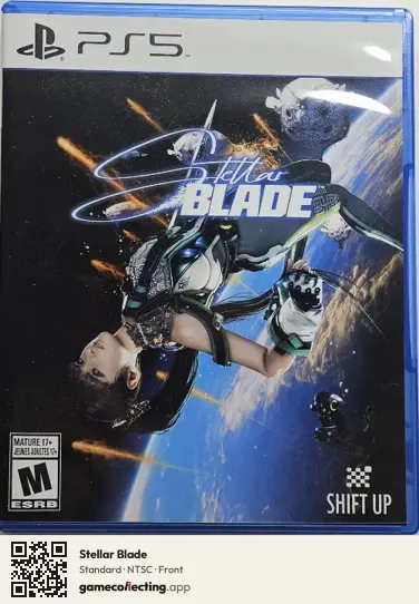 Stellar Blade PlayStation 5, NTSC box front