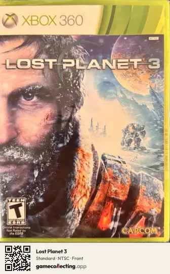 Lost Planet 3 Xbox 360, NTSC box front