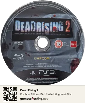 Dead Rising 2 PlayStation 3, PAL disc