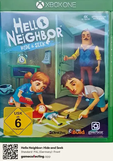 Hello Neighbor: Hide and Seek Xbox One, Germany box front