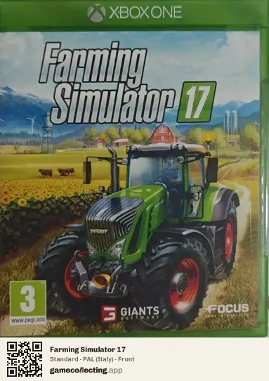 Farming Simulator 17 Xbox One, Italy box front