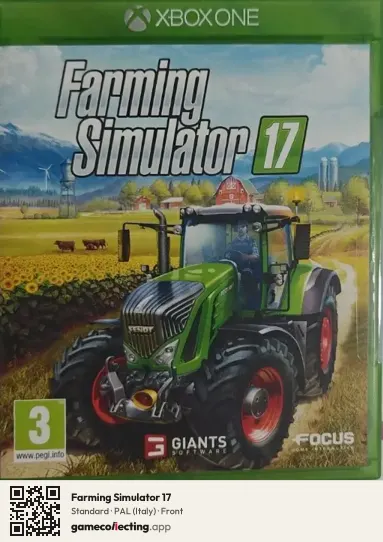 Farming Simulator 17 Xbox One, Italy box front