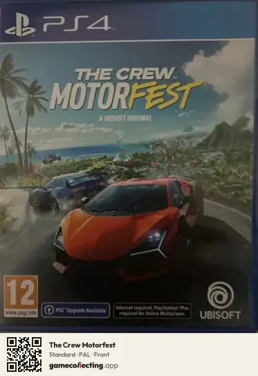 The Crew Motorfest PlayStation 4, PAL box front
