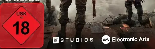 Battlefield 6, the USK square on its front