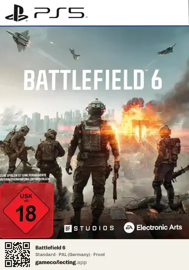Battlefield 6 PlayStation 5, Germany box front