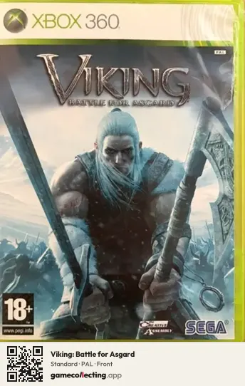 Viking: Battle for Asgard Xbox 360, PAL box front