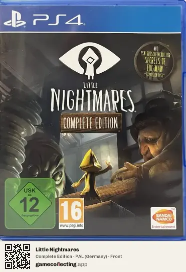 Little Nightmares PlayStation 4, Germany box front