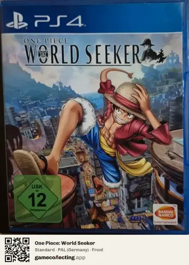 One Piece: World Seeker PlayStation 4, Germany box front